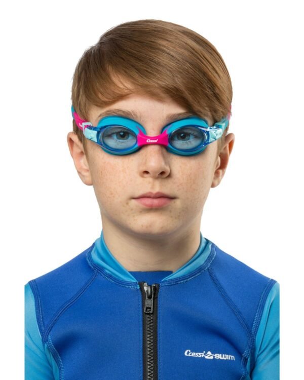 Gafas de Natación Cressi Dolphin 2.0 Azure/Rosa | Cómodas y Seguras para Niños - Image 5